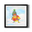 «Never Regret Being Kind» - peinture encadrée-25029453-25029454