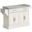 Armoire avec rangement réglable, tiroirs et tablettes blanc crème 57 x 17,8 x 36,5 po