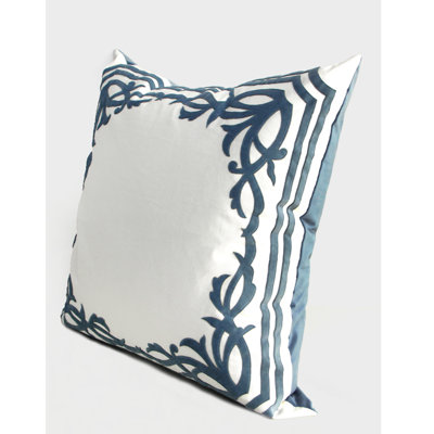Embroidered Throw Pillow