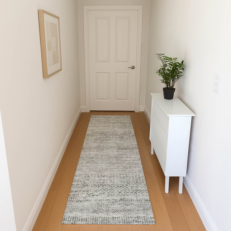 Premium Machine Washable Marasco AMF1634 Stripes Rug, Runner 2'3" x 7'6"
