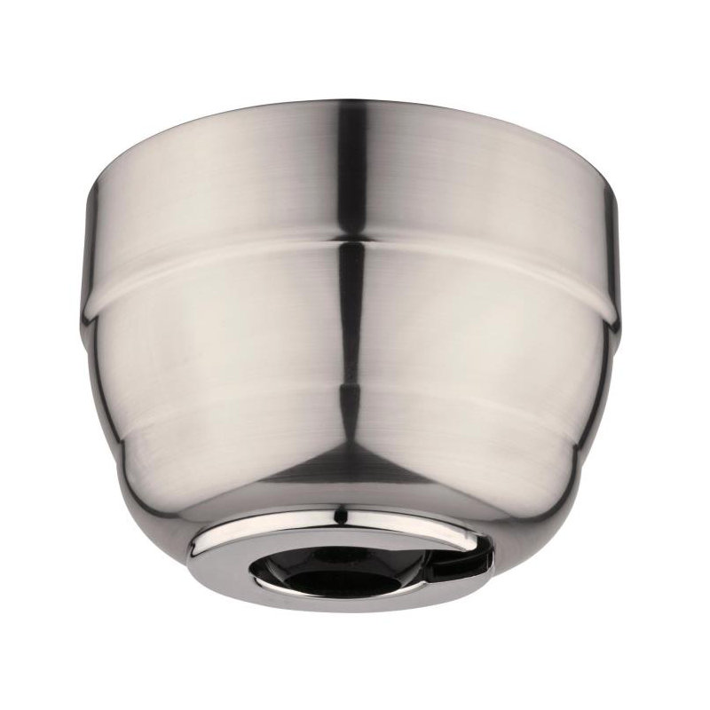 Ventilateur de plafond en nickel brossé