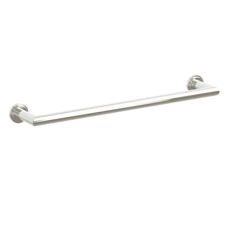 Barre à serviettes Emtek, Nickel poli, H 1,75 po x l 19,75 po x P 3,25 po