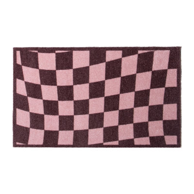 Non-Slip Geometric Doormat