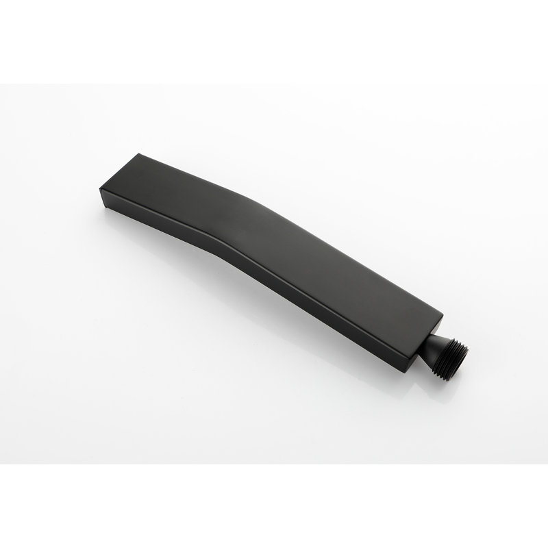 Douche à main avec barre coulissante de 28 pouces et tuyau de 59 pouces, collection de salle de bain noir mat, tête réglable, eau puissante, buses, enseigne en acier inoxydable rouille, bruine puissante