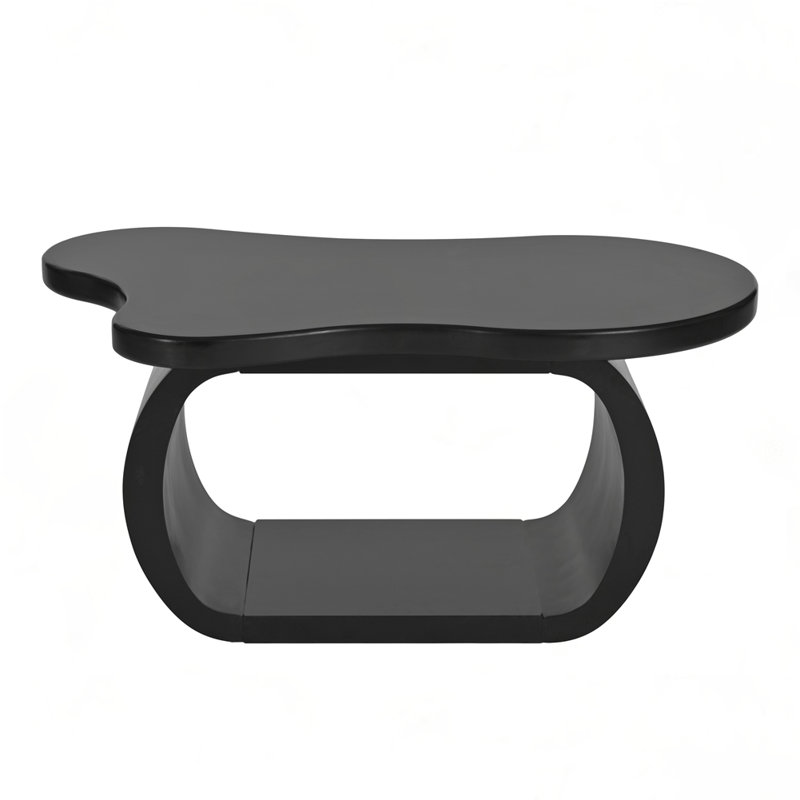 Modern Cloud Coffee Table, Black