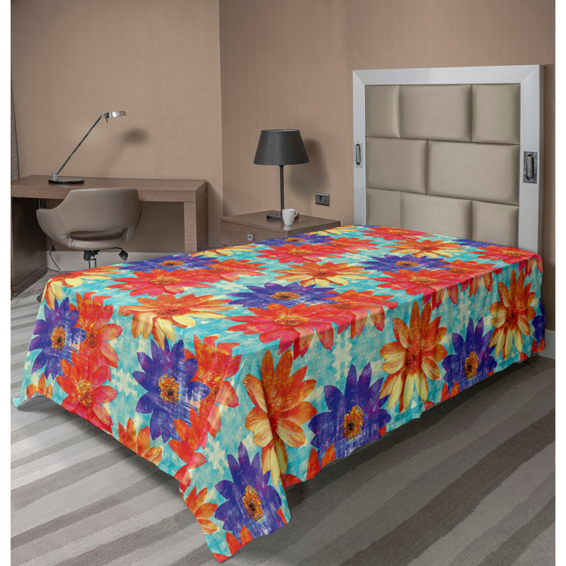 Drap plat Ambesonne, Drap plat pour lit simple
