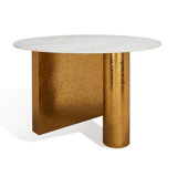 Hemlock Round Marble Dining Table