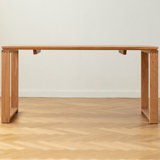 Sigita Solid Wood Top Dining Table