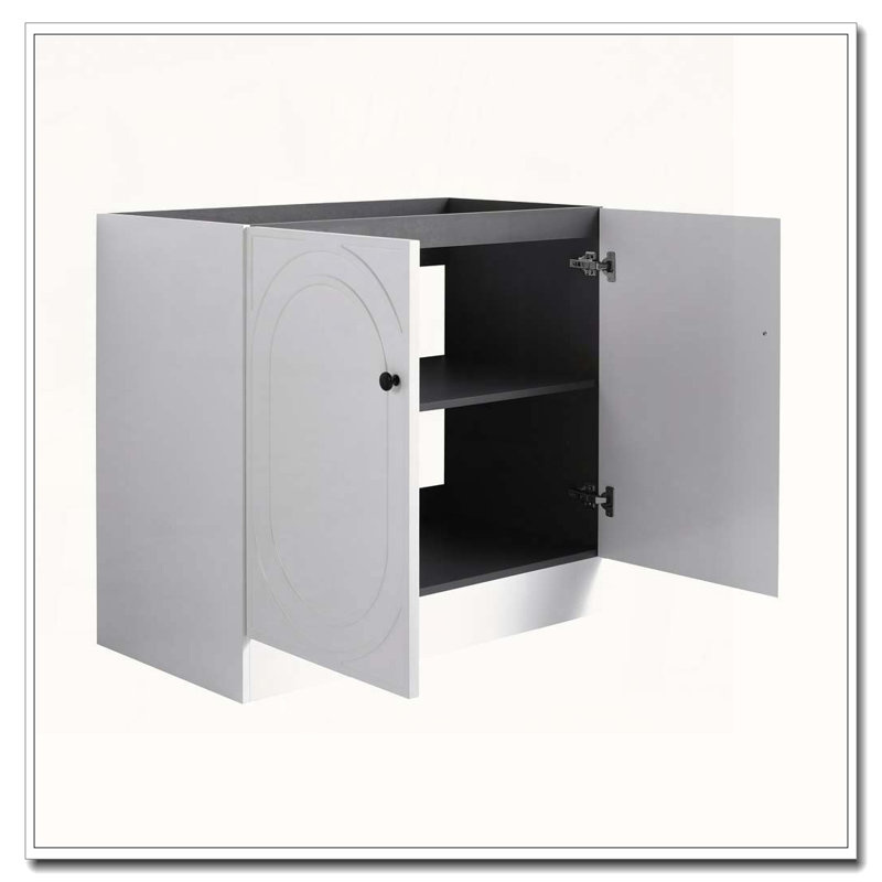 Freestanding Bathroom Vanity With Soft Close Cabinet Doors Without Sink