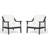 Marlo Solid Wood Teak Outdoor Lounge Chairs With Cushion And Arms-114980285-114980291
