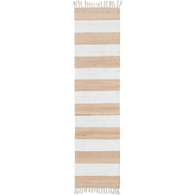 Carlotta Cotton Striped Indoor Rug, Runner 2'2" x 10'