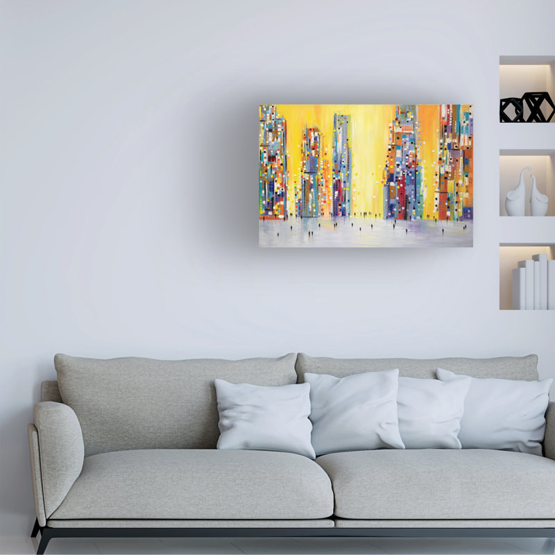 Œuvre sur toile, Ekaterina Ermilkina, H 12 po x l 19 po