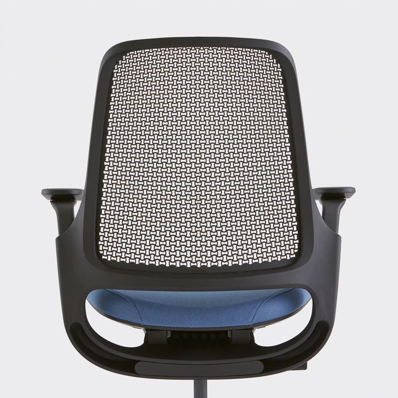 Steelcase Series 1 Air, Black, Cobalt, Hard Floor