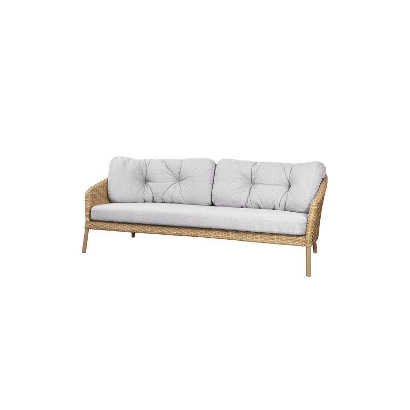 Ocean Large 3-Seater Sofa, Natural
