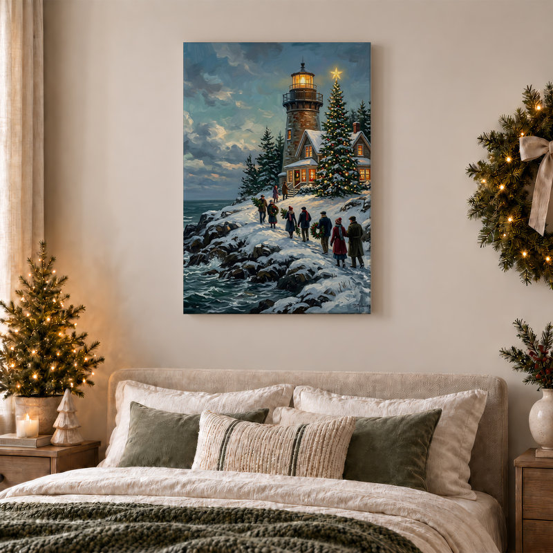 Art mural sur toile Coastal Layer, 18"H x 12"W