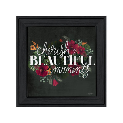 Cherish The Moments Framed Wall Art for Living Room, Home Wall Decor By House Fenway