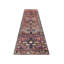 One-of-a-Kind Hand-Knotted 1960s 3' x 11'11" Runner Wool Area Rug in Purple