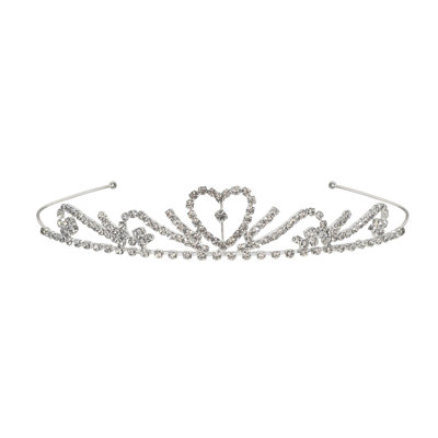 Royal Rhinestone Tiara - Pack of 6