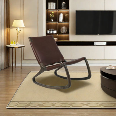 Chaise berçante moderne simple
