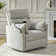 Talana Contemporary 38" Power Rocking Swivel Nursery Recliner with USB