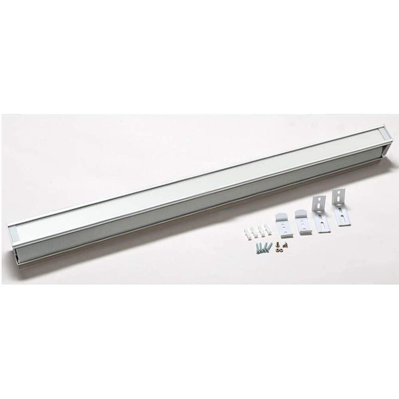 Cordless Semi-Sheer Roll-Up Shade, 32"W x 72"L, Silver Gray