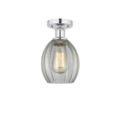 Bolduc Glass Semi Flush Mount