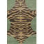 Distressed Homage Hand Knotted Wool Animal Print Area Rug-1786884771