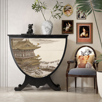 French-style minimalist high-end sideboard
