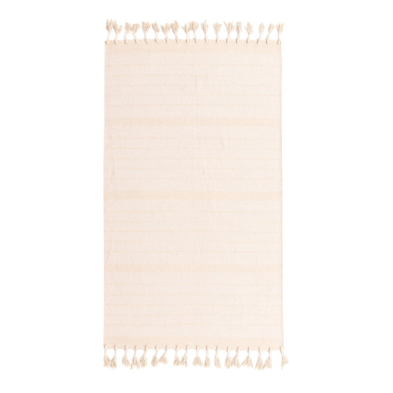 Izaia Cotton Indoor Rug, Rectangle 5'1" x 8'