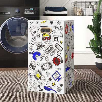 Fabric Laundry Hamper with Handles