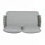 Outdoor Patio Loveseat and Table,-116380242