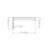 85 1/2" H x 3 1/2" W x 11/16" D Casing-83965894