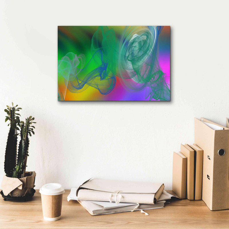 «Inverted Color In The Lines 5» par Irena Orlov, H 12 po x l 18 po x P 0,75 po