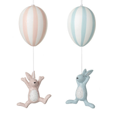 Hanging Rabbit & Egg Mix