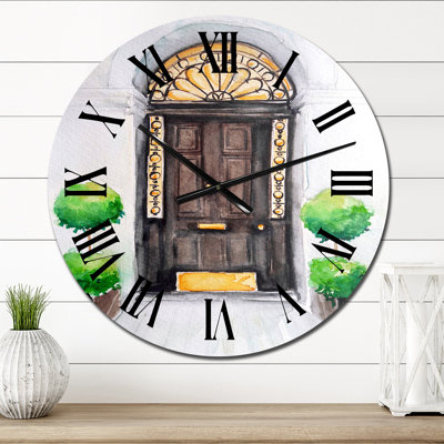 Horloge murale surdimensionnée