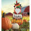Weather Resistant Metal People Garden Stake