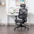 Makiyah Office Chair with Retractable Footrest