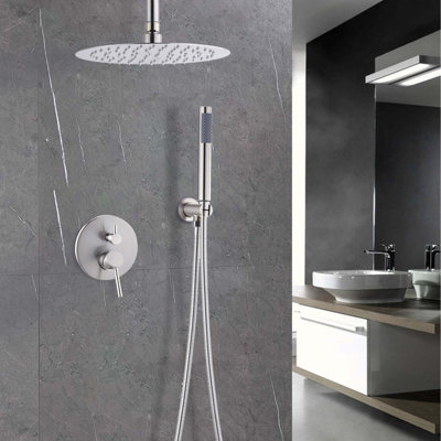 Système de douche complet avec valve brute