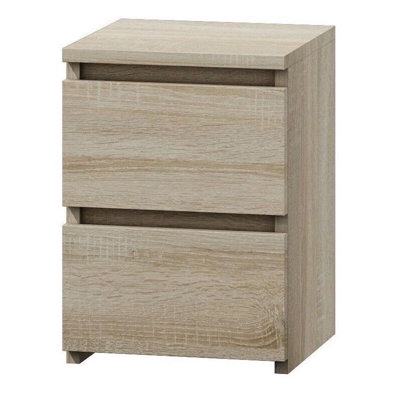 Delancey 40cm W Manufactured Wood Bedside Table