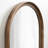Manresa Wood Oval Mirror