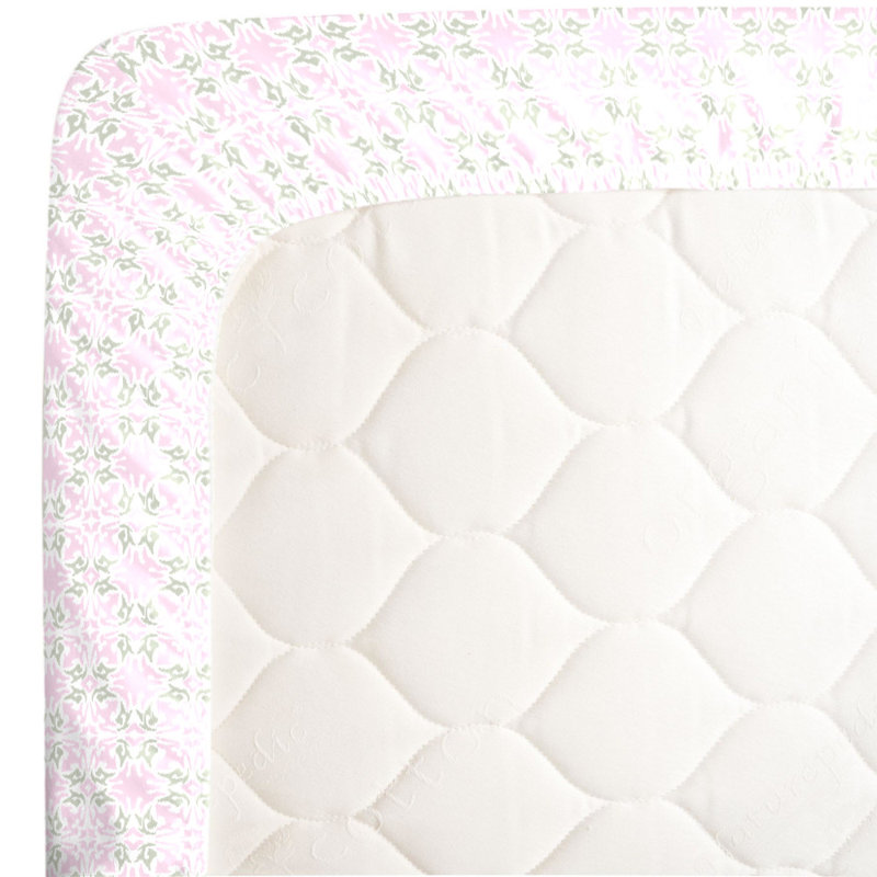 Chava - Piece Standard Crib Fitted Sheet, Pink
