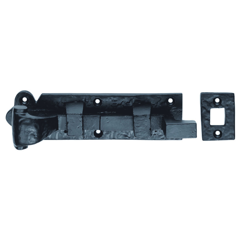 Cranked Door Bolt, 3.1cm H x 10.5cm W x 2.7cm D