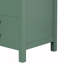 Meuble-lavabo moderne avec lavabo en céramique élégant et rangement spacieux