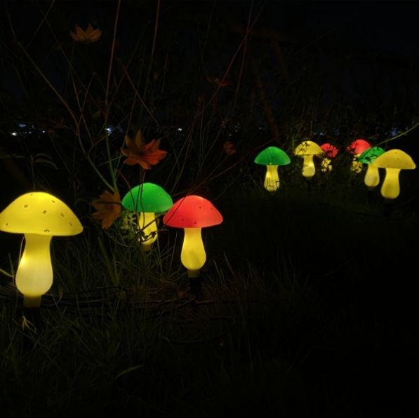 Solar Mushroom Lights