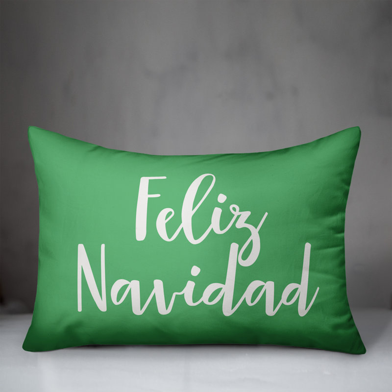 Reversible Throw Pillow, Light Green