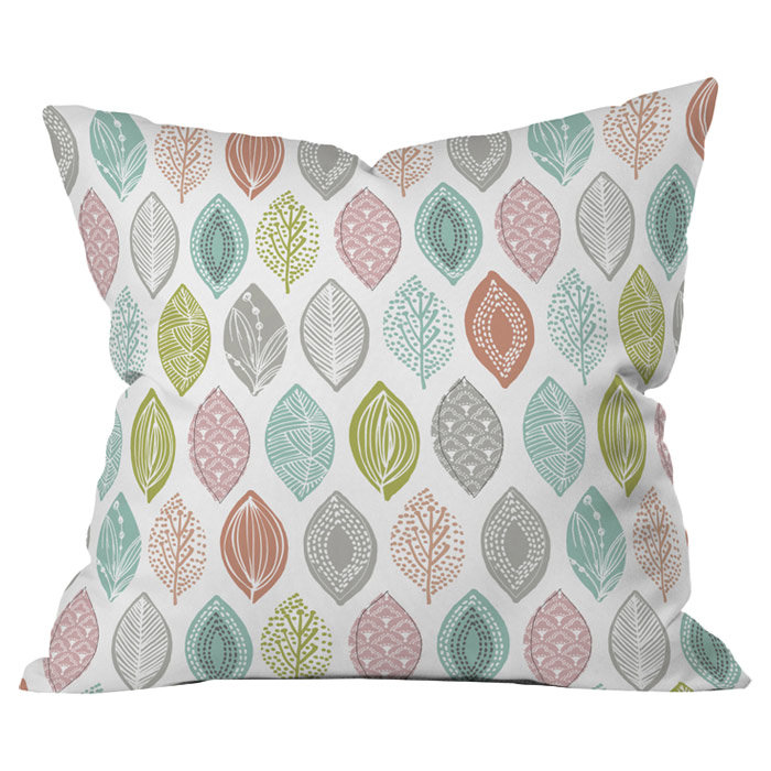 Kirty Throw Pillow (Set of 2) Deny Designs 