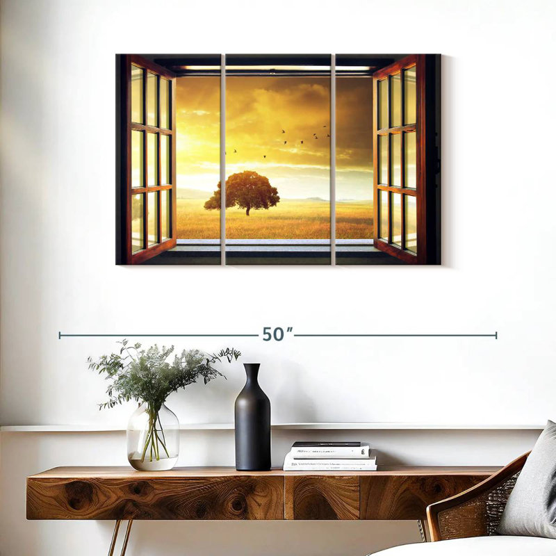 Harnek Sunny Spring Window, 24" H x 38" W