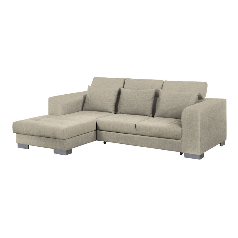 Kiana Sofa Bed, Beige, Left