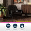 Marley Faux Leather Accent Chair