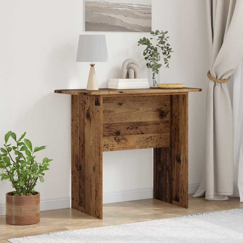 93cm Console Table, Old Wood
